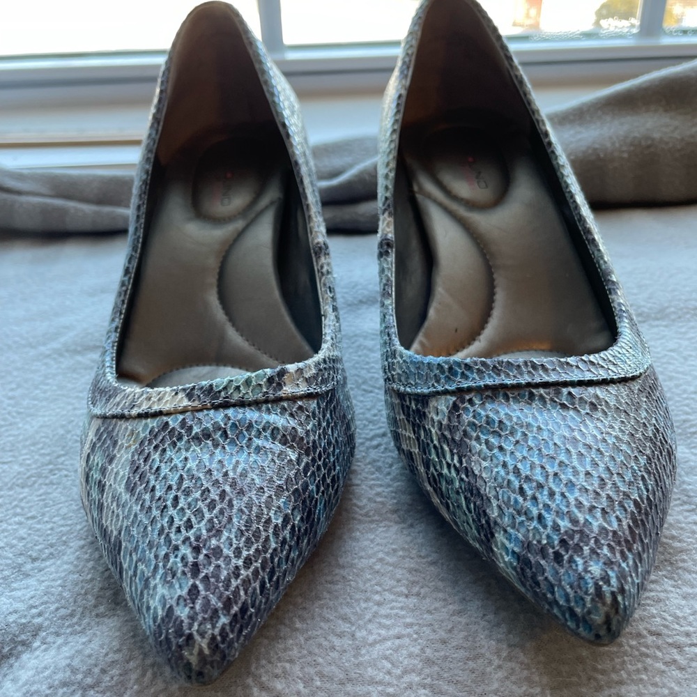 Women’s Snake Skin Pattern Heels